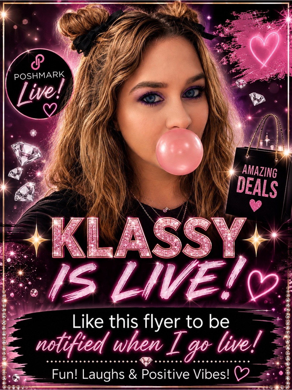 ✨I’m LIVE✨ Like! Share! Join!